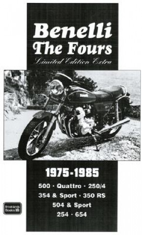 Book Benelli the Fours Limited Edition Extra 1975-1985 