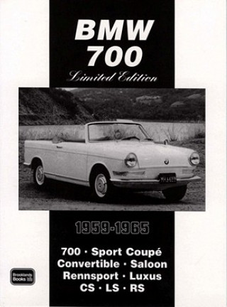 Könyv BMW 700 Limited Edition 1959-1965 