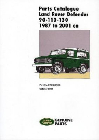 Buch Land Rover Defender 90-110-130 Parts Catalogue 1987-2001 On R. M. Clarke