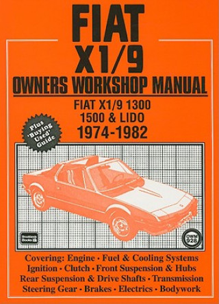 Книга Fiat and X1/9 1974-82 Owner's Workshop Manual 