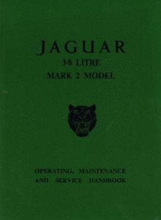 Kniha Jaguar 3.8 Mk.2 Handbook Brooklands Books Ltd