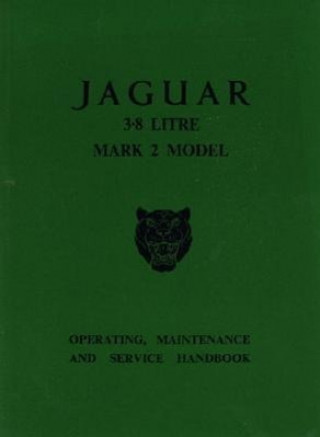 Книга Jaguar 3.8 Mk.2 Handbook Brooklands Books Ltd