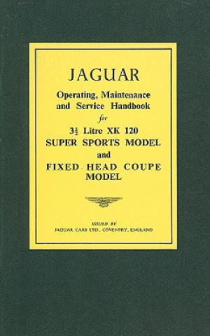 Buch Jaguar XK120 Owner's Handbook 