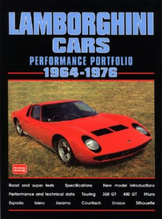 Kniha Lamborghini Cars Performance Portfolio 1964-1976 