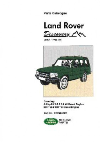 Carte Land Rover Discovery Parts Catalogue 1989-1998 MY Brooklands Books Ltd