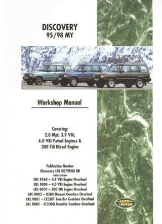Könyv Land Rover Discovery 95/98 My  Workshop Manual 