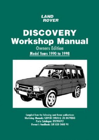 Книга Land Rover Discovery Workshop Manual Owners Edition 1990 to 1998 
