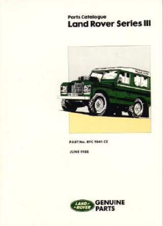 Książka Land Rover Series 3 Parts Catalogue Brooklands Books Ltd