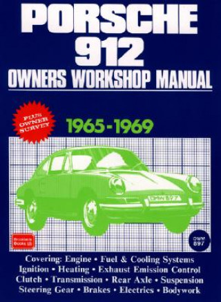 Книга Porsche 912 Owners Workshop Manual 1965-69 Autobooks Team of Writers and Illustrators