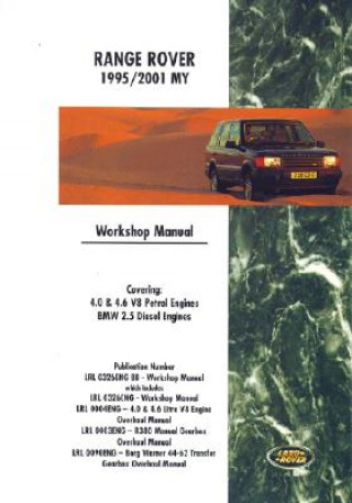 Book Range Rover 1995-2001 Official Workshop Manual Land Rover