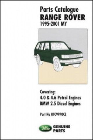 Book Range Rover Parts Catalogue 1995-2001 MY 