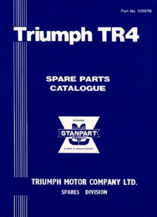 Buch Triumph Parts Catalogue: Tr4 Brooklands Books Ltd