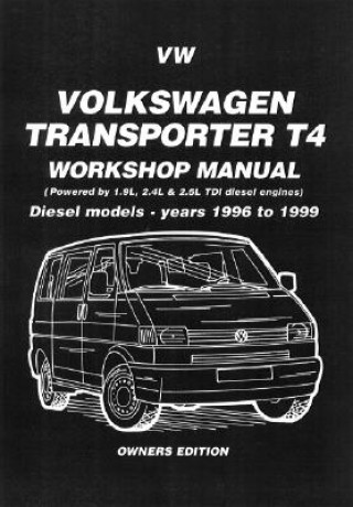 Book Volkswagen Transporter T4 Workshop Manual Owners Edition Brooklands Books Ltd