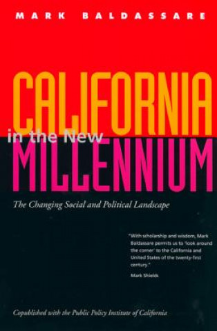 Könyv California in the New Millennium Mark Baldassare
