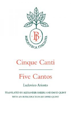 Kniha Cinque Canti / Five Cantos Ludovico Ariosto