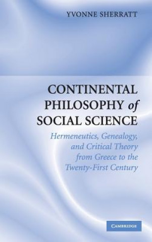 Carte Continental Philosophy of Social Science Yvonne Sherratt