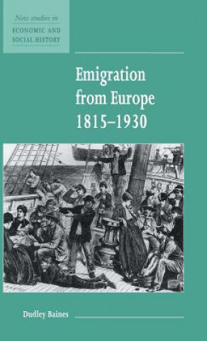 Carte Emigration from Europe 1815-1930 Dudley Baines