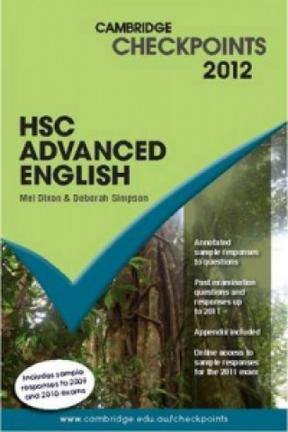 Knjiga Cambridge Checkpoints HSC Advanced English 2012 Deborah Simpson