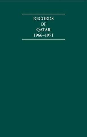 Kniha Records of Qatar 1966-1971 4 Volume Set A. Burdett