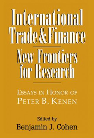 Knjiga International Trade and Finance Benjamin J. Cohen