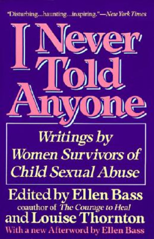 Livre I Never Told Anyone Ellen Bass