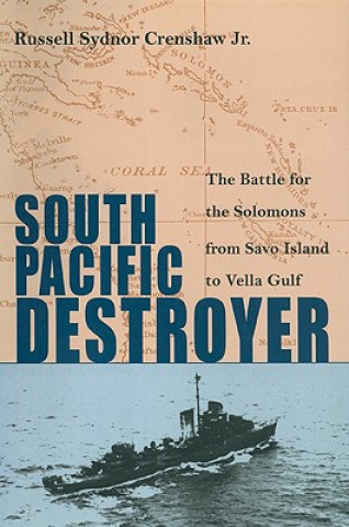 Carte South Pacific Destroyer Russell S. Crenshaw
