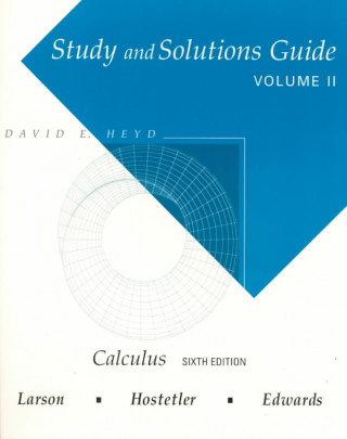 Carte Study and Solutions Guide for Calculus Volume 2 LARSON