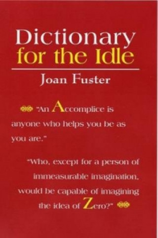 Kniha Dictionary for the Idle Joan Fuster