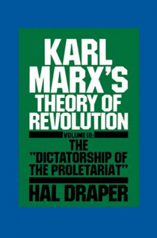 Kniha Karl Marx's Theory of Revolution Hal Draper