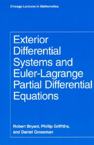 Książka Exterior Differential Systems and Euler-Lagrange Partial Differential Equations Daniel Grossman