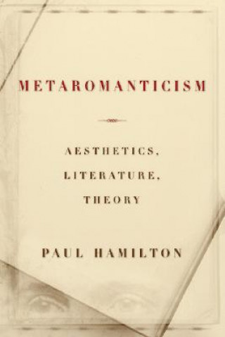 Kniha Metaromanticism Paul Hamilton