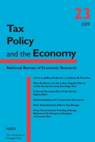 Carte Tax Policy and the Economy, Volume 23 James M. Poterba