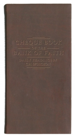 Kniha Chequebook of the Bank of Faith - Burgundy Charles Haddon Spurgeon