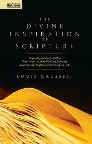 Kniha Divine Inspiration of Scripture Louis Gaussen