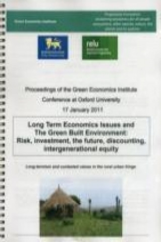 Livre Long Term Economics Issues and the Green Built Environment 