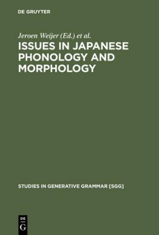 Kniha Issues in Japanese Phonology and Morphology Tetsuo Nishihara