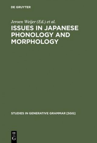 Книга Issues in Japanese Phonology and Morphology Tetsuo Nishihara