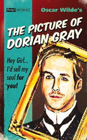 Kniha Picture Of Dorian Grey Greeting Card Pulp! the Classics