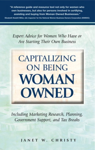 Book Capitalizing on Being Woman Owned Janet Christy