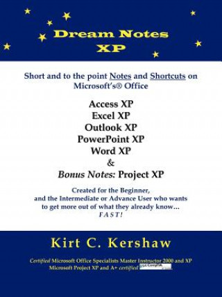 Kniha Dream Notes XP Kirt C Kershaw