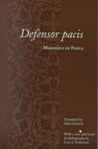 Carte Defensor pacis Marsilius of Padua