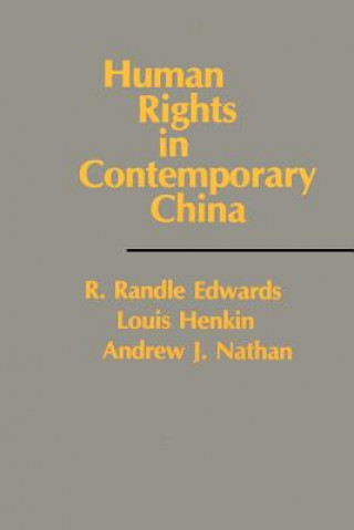 Könyv Human Rights in Contemporary China Andrew J. Nathan