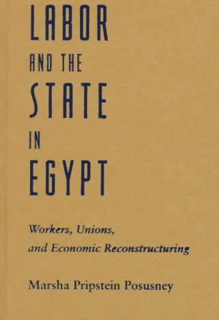 Kniha Labor and the State in Egypt Marsha Pripstein Posusney