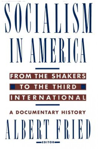 Kniha Socialism in America from the Shakers to the Third International Albert Fried