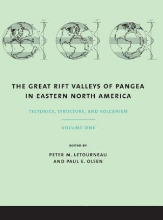 Carte Great Rift Valleys of Pangea in Eastern North America Peter Letourneau