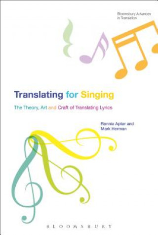 Kniha Translating For Singing Apter