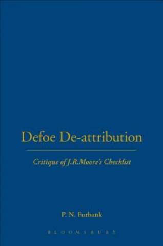 Книга DEFOE DE-ATTRIBUTIONS W. R. Owens