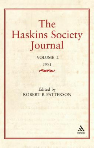 Kniha Haskins Society Journal Studies in Medieval History Robert Patterson