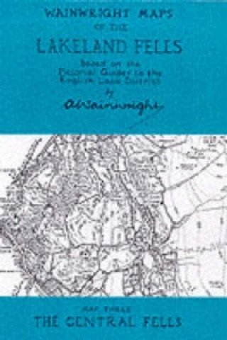 Tlačovina Wainwright Maps of the Lakeland Fells Alfred Wainwright