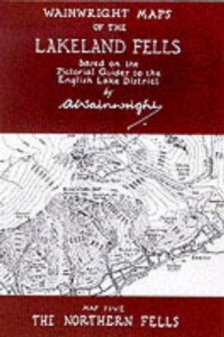 Materiale tipărite Wainwright Maps of the Lakeland Fells Alfred Wainwright